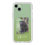 スリムプロテクションプレミアムケース with MagSafe［ Green Future Project - Black-mantled Tamarin ］