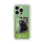 スリムプロテクションプレミアムケース with MagSafe［ Green Future Project - Black-mantled Tamarin ］