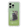 スリムプロテクションプレミアムケース with MagSafe［ Green Future Project - Black-mantled Tamarin ］