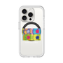 スリムプロテクションプレミアムケース with MagSafe［ LANVIN en Bleu - Flower ］