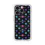 スリムプロテクションプレミアムケース with MagSafe［ LANVIN en Bleu - Flower pattern ］