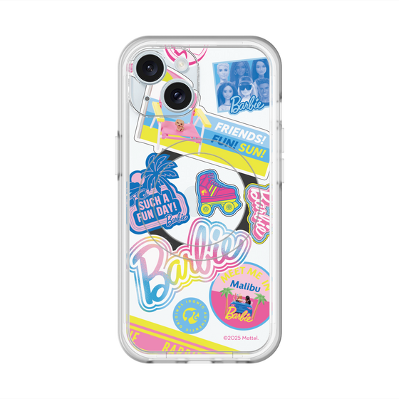 スリムプロテクションプレミアムケース with MagSafe［ Barbie - ステッカー ］
