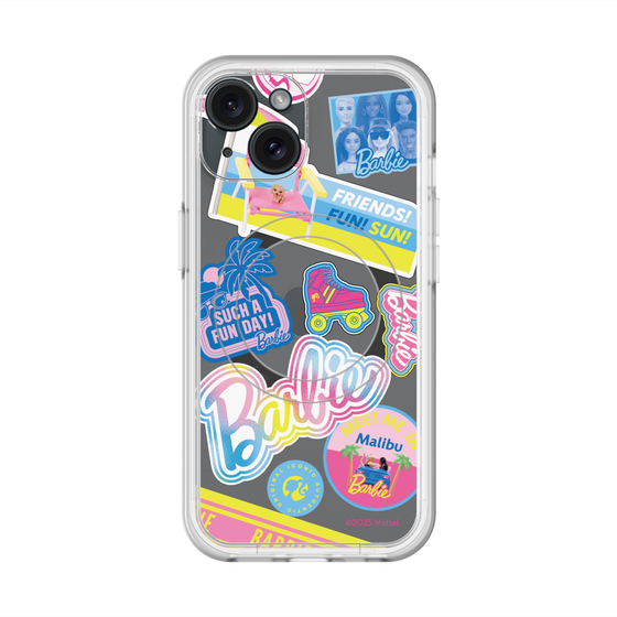 スリムプロテクションプレミアムケース with MagSafe［ Barbie - ステッカー ］