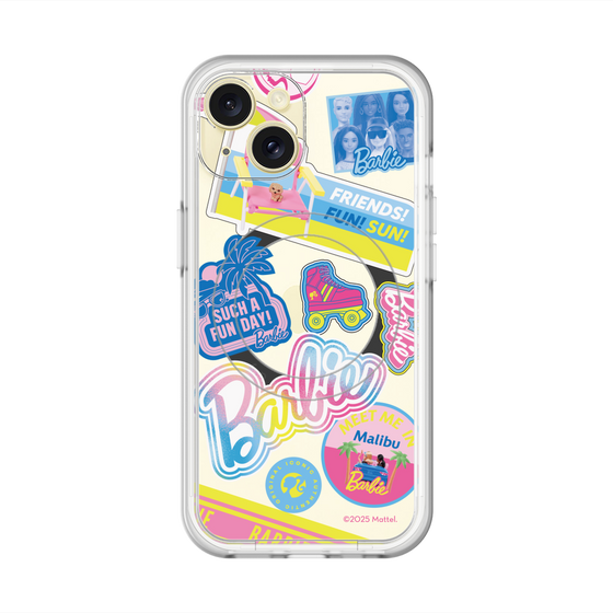 スリムプロテクションプレミアムケース with MagSafe［ Barbie - ステッカー ］