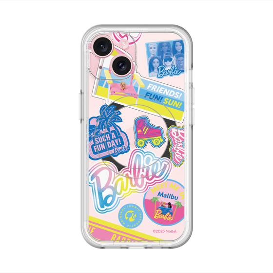 スリムプロテクションプレミアムケース with MagSafe［ Barbie - ステッカー ］