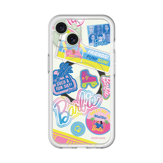 スリムプロテクションプレミアムケース with MagSafe［ Barbie - ステッカー ］