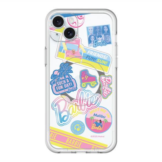 スリムプロテクションプレミアムケース with MagSafe［ Barbie - ステッカー ］