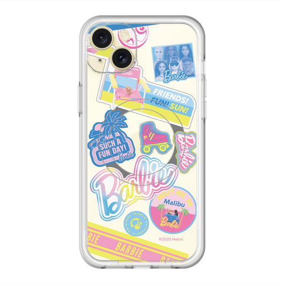 スリムプロテクションプレミアムケース with MagSafe［ Barbie - ステッカー ］