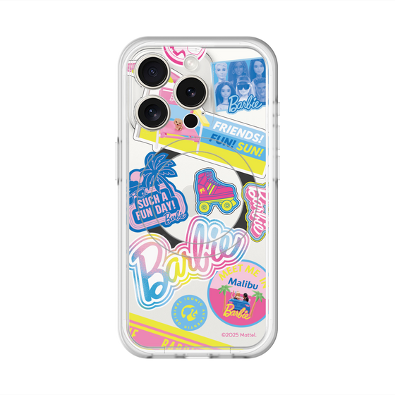 スリムプロテクションプレミアムケース with MagSafe［ Barbie - ステッカー ］