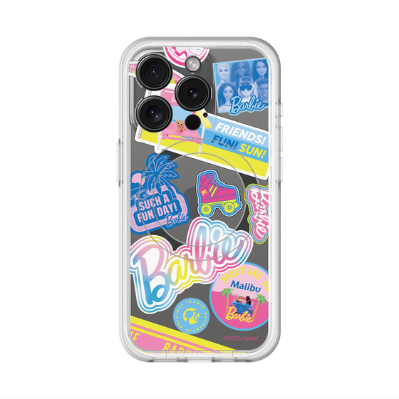 スリムプロテクションプレミアムケース with MagSafe［ Barbie - ステッカー ］