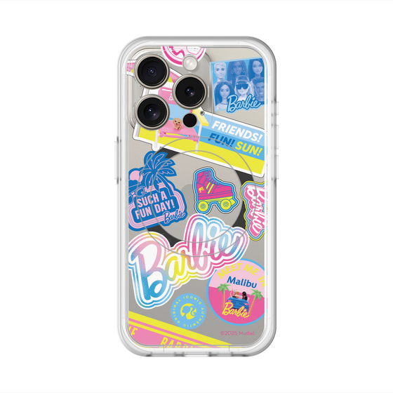 スリムプロテクションプレミアムケース with MagSafe［ Barbie - ステッカー ］