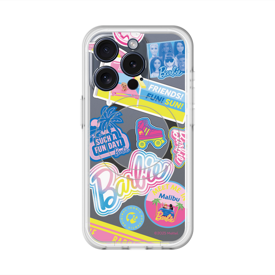 スリムプロテクションプレミアムケース with MagSafe［ Barbie - ステッカー ］
