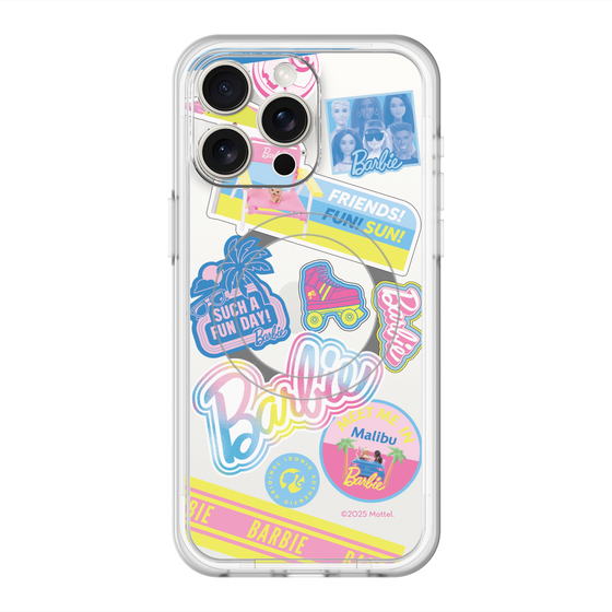 スリムプロテクションプレミアムケース with MagSafe［ Barbie - ステッカー ］