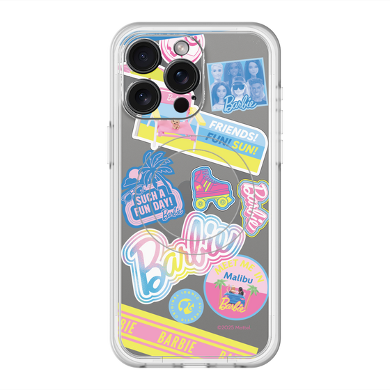 スリムプロテクションプレミアムケース with MagSafe［ Barbie - ステッカー ］