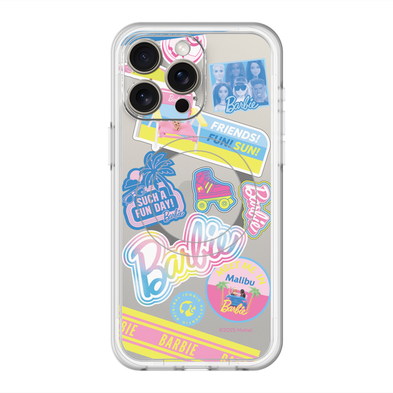 スリムプロテクションプレミアムケース with MagSafe［ Barbie - ステッカー ］