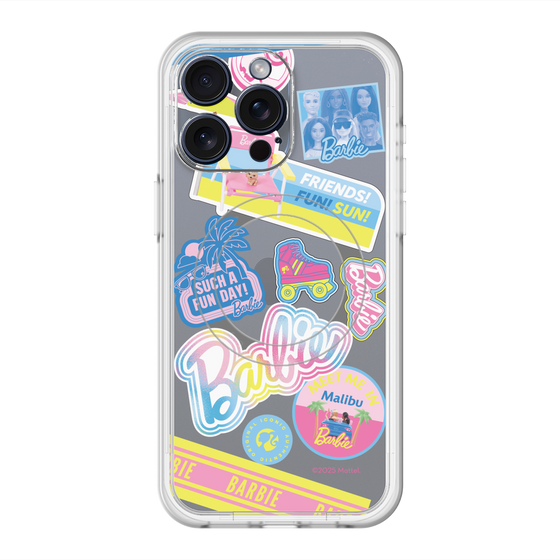 スリムプロテクションプレミアムケース with MagSafe［ Barbie - ステッカー ］