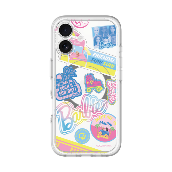スリムプロテクションプレミアムケース with MagSafe［ Barbie - ステッカー ］