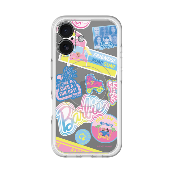 スリムプロテクションプレミアムケース with MagSafe［ Barbie - ステッカー ］