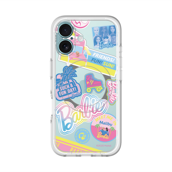 スリムプロテクションプレミアムケース with MagSafe［ Barbie - ステッカー ］