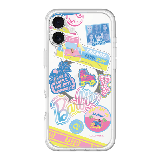 スリムプロテクションプレミアムケース with MagSafe［ Barbie - ステッカー ］