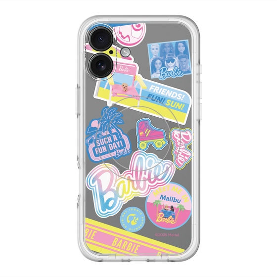 スリムプロテクションプレミアムケース with MagSafe［ Barbie - ステッカー ］