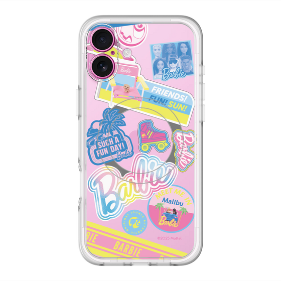 スリムプロテクションプレミアムケース with MagSafe［ Barbie - ステッカー ］