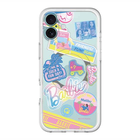 スリムプロテクションプレミアムケース with MagSafe［ Barbie - ステッカー ］