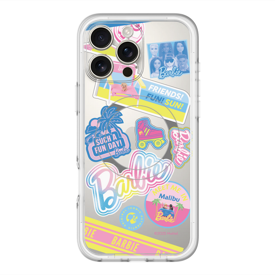 スリムプロテクションプレミアムケース with MagSafe［ Barbie - ステッカー ］