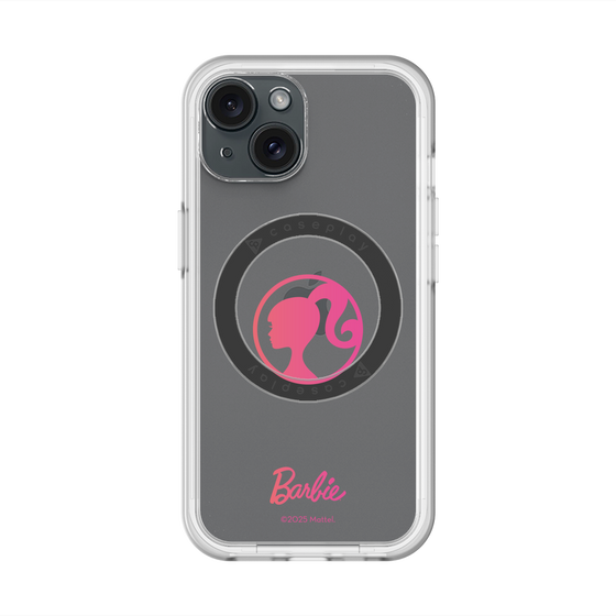 スリムプロテクションプレミアムケース with MagSafe［ Barbie - ロゴ ］