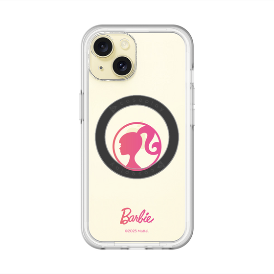 スリムプロテクションプレミアムケース with MagSafe［ Barbie - ロゴ ］