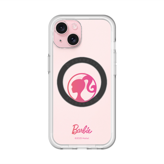 スリムプロテクションプレミアムケース with MagSafe［ Barbie - ロゴ ］