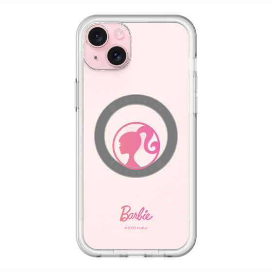 スリムプロテクションプレミアムケース with MagSafe［ Barbie - ロゴ ］