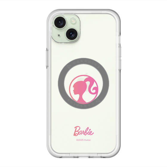 スリムプロテクションプレミアムケース with MagSafe［ Barbie - ロゴ ］