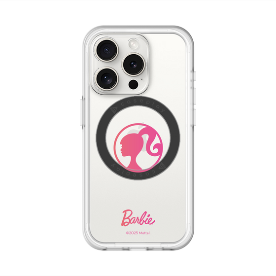スリムプロテクションプレミアムケース with MagSafe［ Barbie - ロゴ ］
