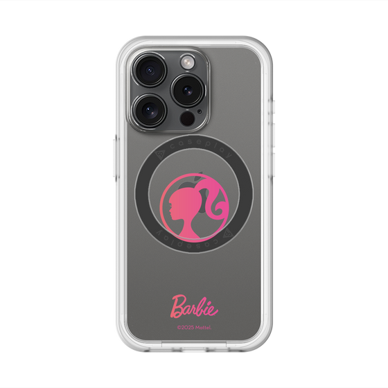 スリムプロテクションプレミアムケース with MagSafe［ Barbie - ロゴ ］