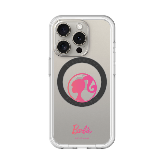 スリムプロテクションプレミアムケース with MagSafe［ Barbie - ロゴ ］