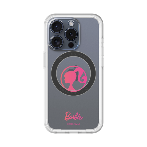 スリムプロテクションプレミアムケース with MagSafe［ Barbie - ロゴ ］