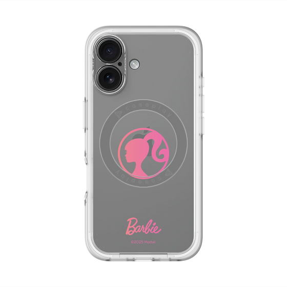 スリムプロテクションプレミアムケース with MagSafe［ Barbie - ロゴ ］