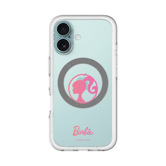 スリムプロテクションプレミアムケース with MagSafe［ Barbie - ロゴ ］