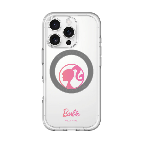 スリムプロテクションプレミアムケース with MagSafe［ Barbie - ロゴ ］
