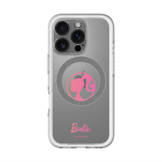 スリムプロテクションプレミアムケース with MagSafe［ Barbie - ロゴ ］