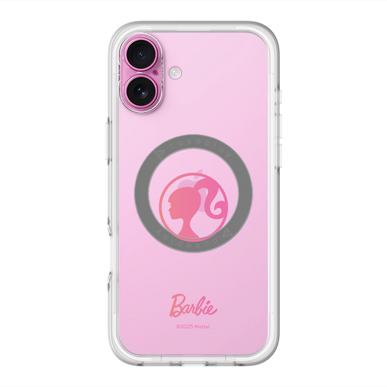 スリムプロテクションプレミアムケース with MagSafe［ Barbie - ロゴ ］