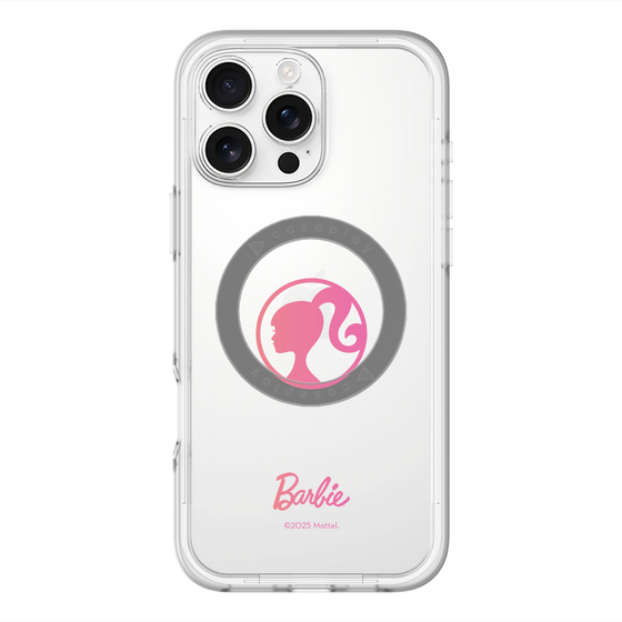 スリムプロテクションプレミアムケース with MagSafe［ Barbie - ロゴ ］