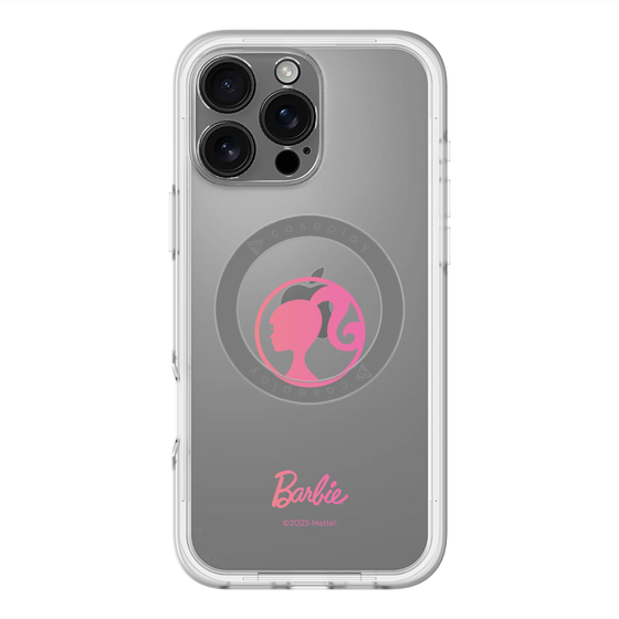 スリムプロテクションプレミアムケース with MagSafe［ Barbie - ロゴ ］