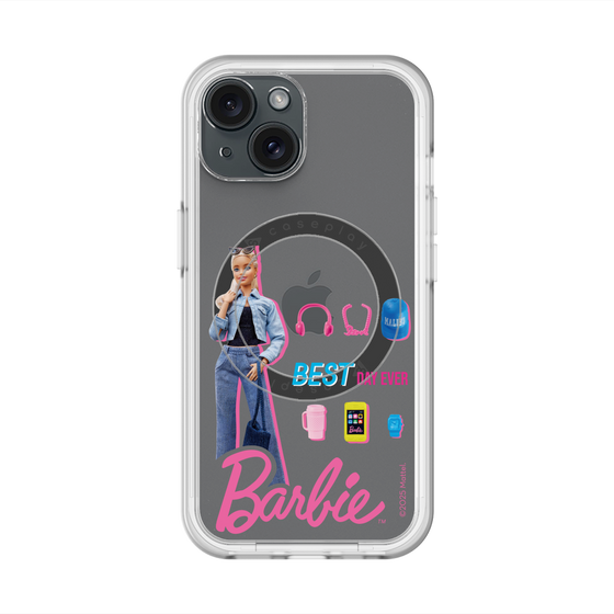スリムプロテクションプレミアムケース with MagSafe［ Barbie - BEST DAY EVER ］