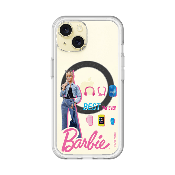 スリムプロテクションプレミアムケース with MagSafe［ Barbie - BEST DAY EVER ］