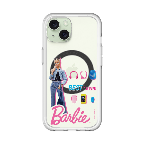 スリムプロテクションプレミアムケース with MagSafe［ Barbie - BEST DAY EVER ］