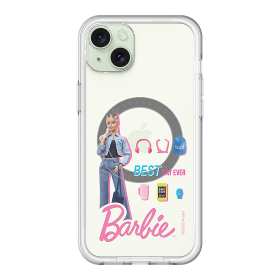 スリムプロテクションプレミアムケース with MagSafe［ Barbie - BEST DAY EVER ］