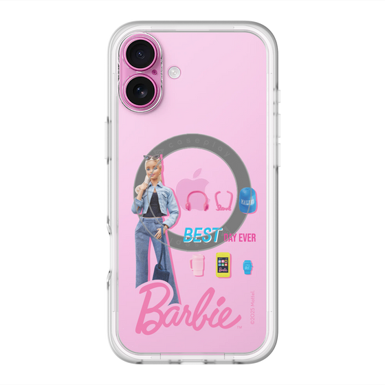 スリムプロテクションプレミアムケース with MagSafe［ Barbie - BEST DAY EVER ］
