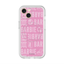 スリムプロテクションプレミアムケース with MagSafe［ Barbie - ロゴパターン3 ］